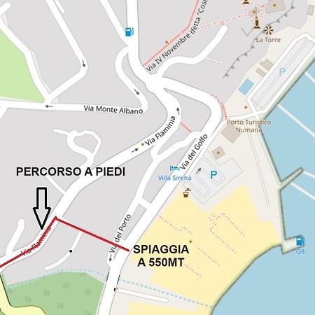 Casa Nadia A Pochi Passi Dal Mare Con Garage, Terrazza E Sala Giochi Daire Numana Dış mekan fotoğraf